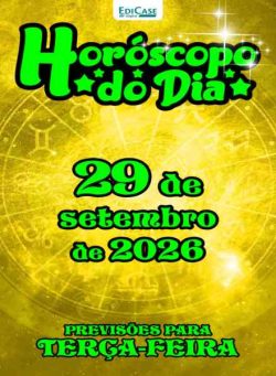 Horoscopo do Dia – 28 Setembro 2026