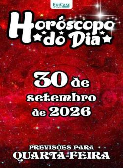 Horoscopo do Dia – 29 Setembro 2026