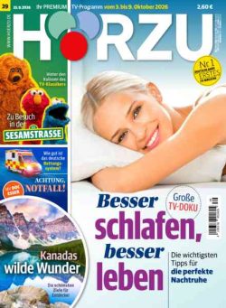 Horzu – 25 September 2026