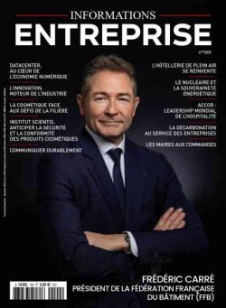 Informations Entreprise – Septembre-Novembre 2026