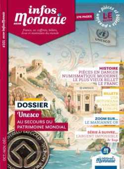 Infos Monnaie – Octobre-Novembre-Decembre 2026