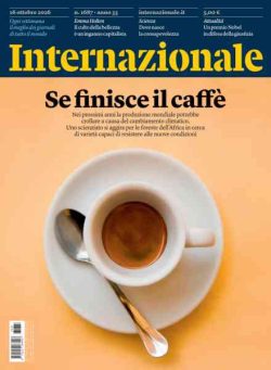 Internazionale – 16 Ottobre 2026