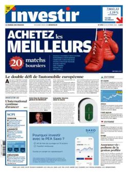 Investir – 10 Octobre 2026
