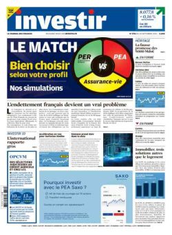 Investir – 26 Septembre 2026