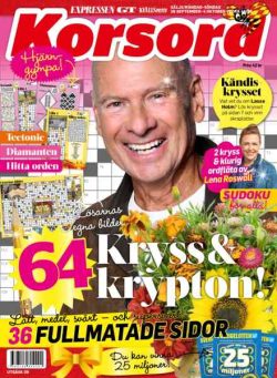 Korsord – 28 September 2026