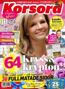 Korsord – 5 Oktober 2026