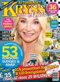 Kryss & Quiz – 28 September 2026