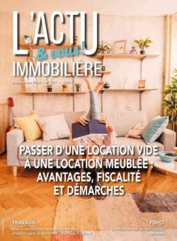 L’Actu immobiliere & Vous – Septembre 2026