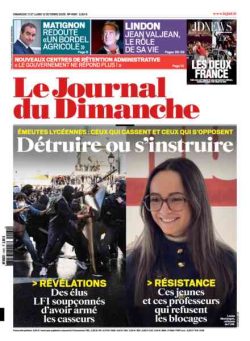 Le Journal du dimanche – 11 Octobre 2026