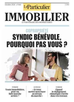 Le Particulier Immobilier – Octobre 2026