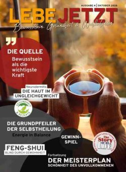 Lebe Jetzt Du bist nicht allein – Oktober 2026
