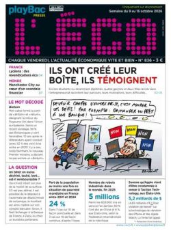 L’eCO – 9 Octobre 2026
