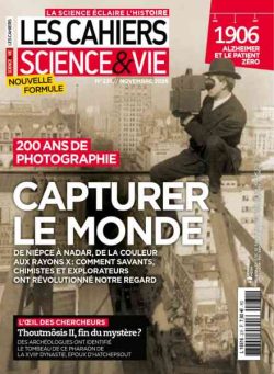 Les Cahiers de Science & Vie – Novembre 2026