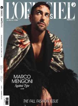 L’Officiel Hommes Italia – Ottobre 2026