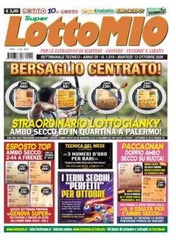 Lottomio del Giovedi – 13 Ottobre 2026