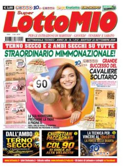 Lottomio del Giovedi – 22 Settembre 2026