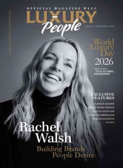 Luxury People Magazine – Issue 6 September 2026