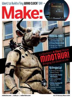 Make – Volume 67 – February-March 2019