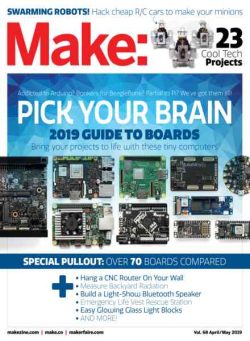 Make – Volume 68 – April-May 2019