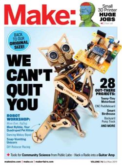 Make – Volume 70 – October-November 2019