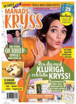 Manads-Kryss – September 2026