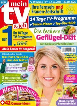 mein TV und ich – 8 Oktober 2026