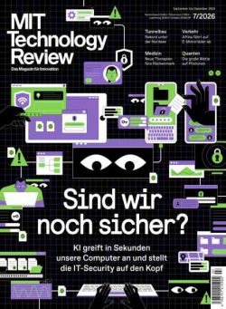 MIT Technology Review Germany – September-Dezember 2026