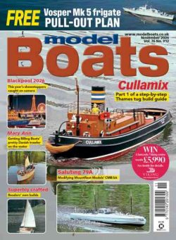 Model Boats – November 2026