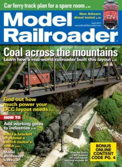Model Railroader – April 2013