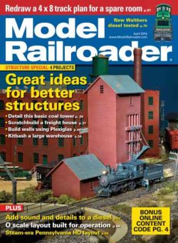 Model Railroader – April 2014