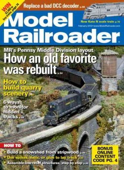 Model Railroader – February 2013