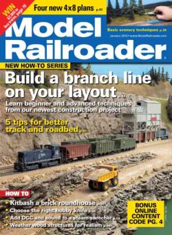 Model Railroader – January 2013