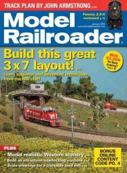 Model Railroader – January 2015