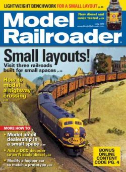 Model Railroader – July 2014