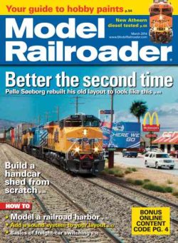 Model Railroader – March 2014