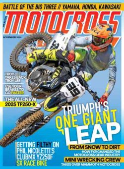 Motocross Action Magazine – November 2024