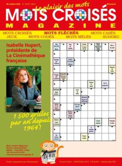 Mots Croises Magazine – 8 Octobre 2026