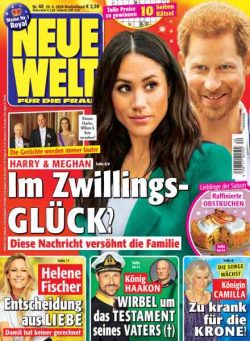 Neue Welt – 29 September 2026