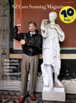 NZZ am Sonntag Magazin – 20 September 2026
