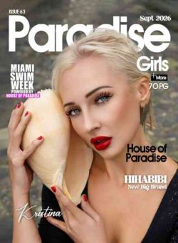 Paradise Girls Magazine – Issue 63 – September 2026