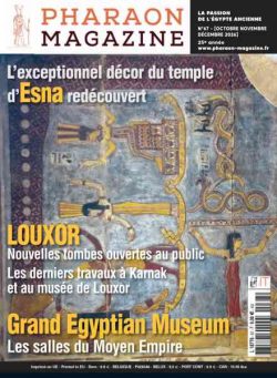 Pharaon Magazine – Octobre-Decembre 2026