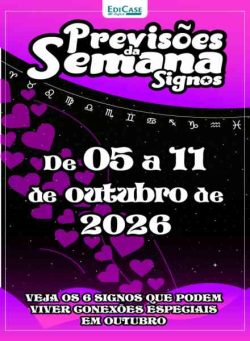 Previsoes da Semana – 5 Outubro 2026