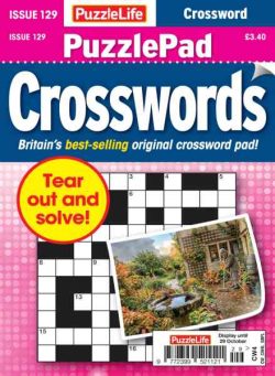 PuzzleLife PuzzlePad Crosswords – October 2026