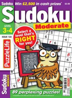 PuzzleLife Sudoku Moderate – October 2026