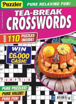 Puzzler Tea-Break Crosswords – Issue 377 2026