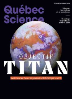 Quebec Science – Octobre-Novembre 2026
