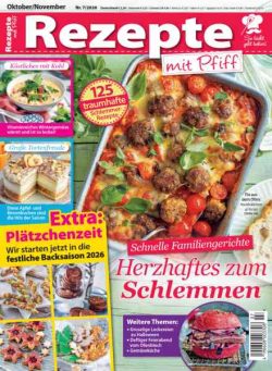 Rezepte mit Pfiff – Oktober-November 2026