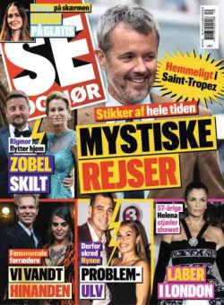 SE og HOR – 1 Oktober 2026