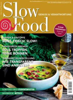 Slow Food Magazin – Oktober-November 2026