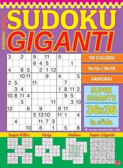 Sudoku Giganti – 14 Ottobre 2026